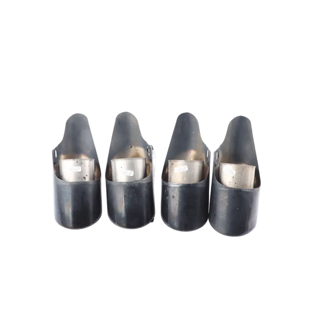 Exhaust Tailpipe Black Tip Set X4 95B253682M to Porsche Macan 95B Rear with Part number 95B253681M Porsche Macan 95B Rear Exhaust Tailpipe Black Tip Set X4 95B253682M - SKU 95B253681M - Part number 95B253681M