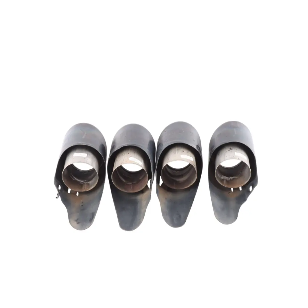 Exhaust Tailpipe Black Tip Set X4 95B253682M to Porsche Macan 95B Rear with Part number 95B253681M Porsche Macan 95B Rear Exhaust Tailpipe Black Tip Set X4 95B253682M - SKU 95B253681M - Part number 95B253681M