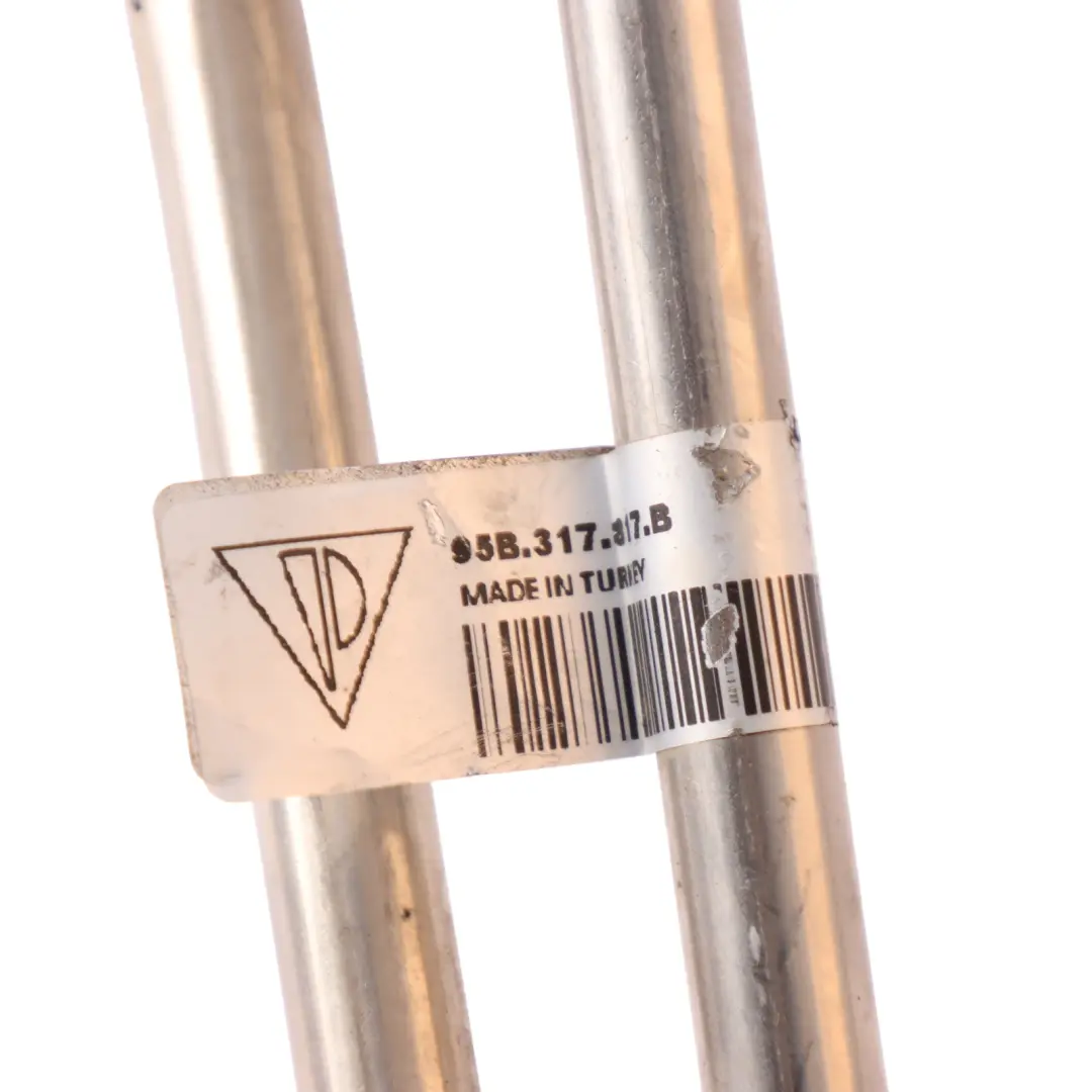 Gearbox Oil Cooler Pressure Pipe Line 95B317818B to Porsche Macan 95B with Part number 95B317817B Porsche Macan 95B Gearbox Oil Cooler Pressure Pipe Line 95B317818B - SKU 95B317817B - Part number 95B317817B