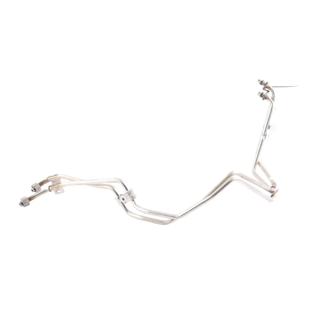 Gearbox Oil Cooler Pressure Pipe Line 95B317818B to Porsche Macan 95B with Part number 95B317817B Porsche Macan 95B Gearbox Oil Cooler Pressure Pipe Line 95B317818B - SKU 95B317817B - Part number 95B317817B