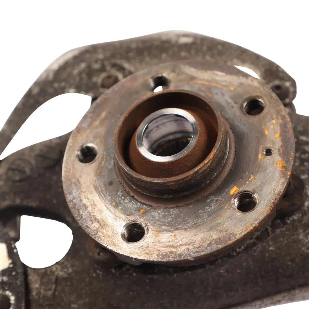 Steering Knuckle Wheel Carrier Hub Front Left N/S to Porsche Macan 95B with Part number 95B407253F Porsche Macan 95B Steering Knuckle Wheel Carrier Hub Front Left N/S - SKU 95B407253F - Part number 95B407253F