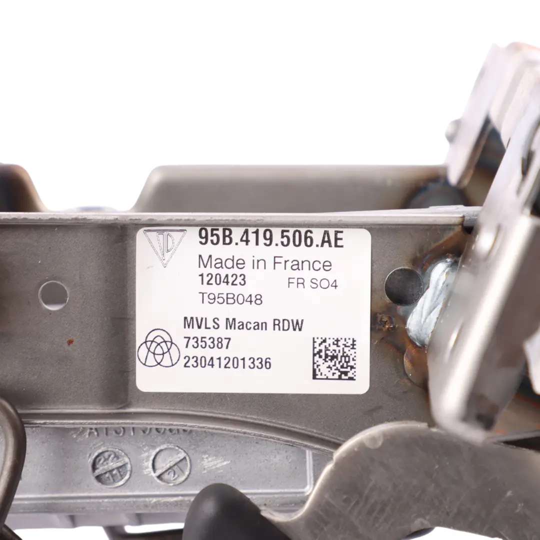 Porsche Macan 95B Lock Manual Adjustment Steering Column - SKU 95B419506AE - Part number 95B419506AE