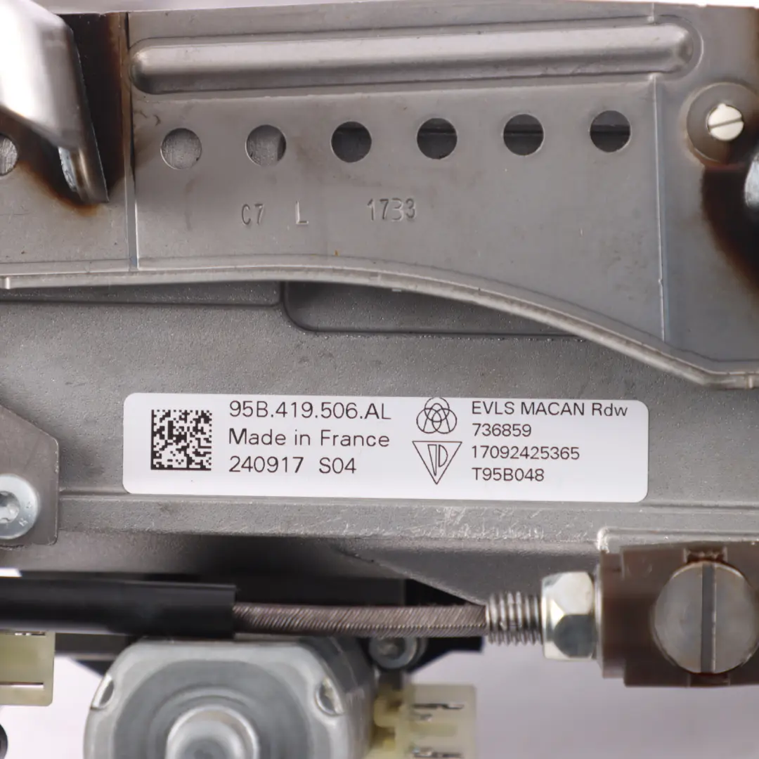 Porsche Macan 95B Steering Column Lock Electric Adjustment - SKU 95B419506AL - Part number 95B419506AL