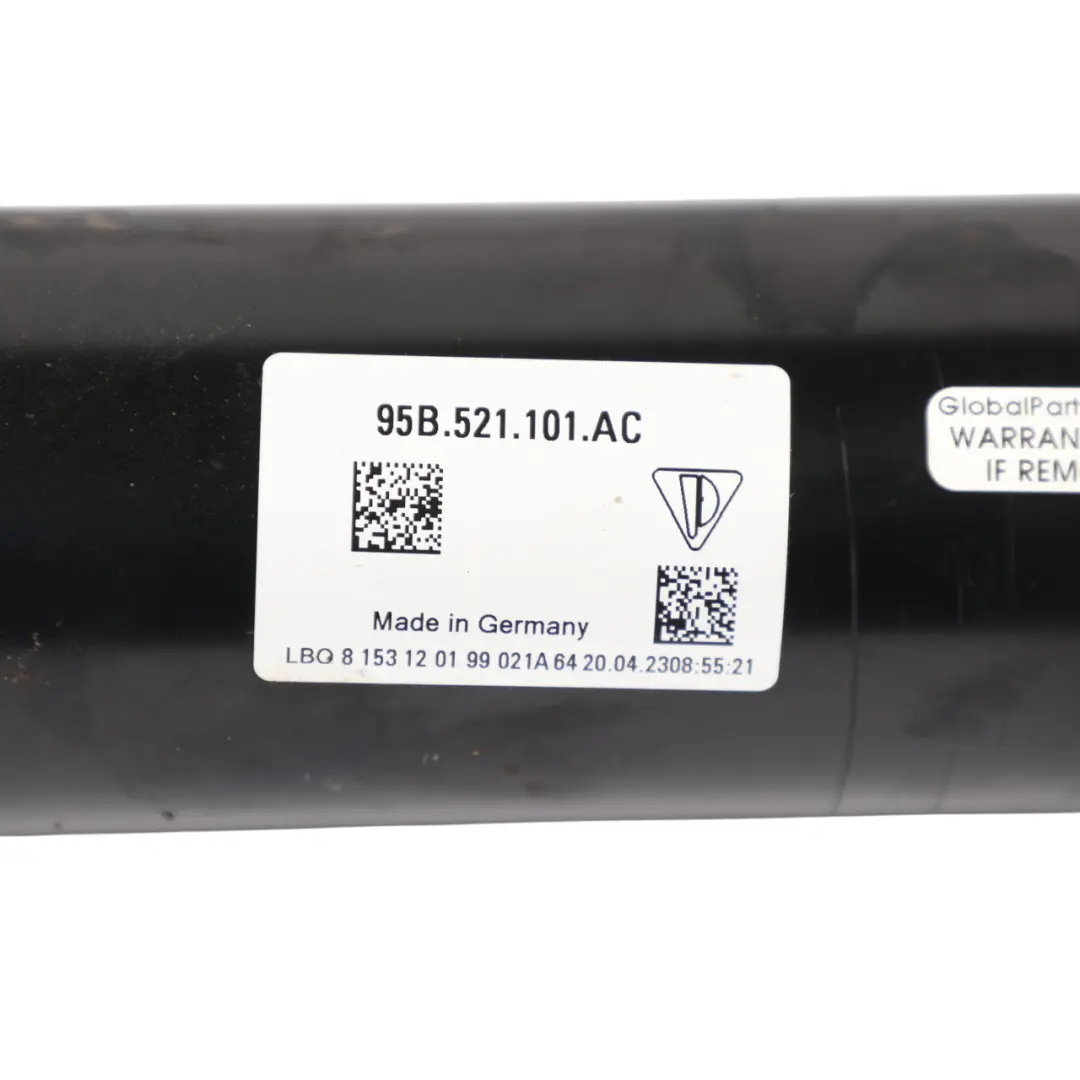 Porsche Macan 95B Propshaft Prop Drive Shaft 3.0 TDI Diesel - SKU 95B521101AC - Part number 95B521101AC