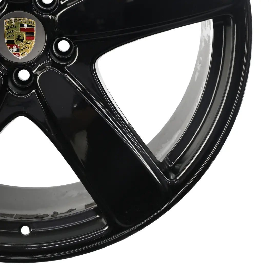 Jante Avant En Alliage Noir 21" 9J ET:26 pour Porsche Macan 95B à propos du numéro de pièce 95B601025AC Porsche Macan 95B Jante Avant En Alliage Noir 21" 9J ET:26 - SKU 95B601025AC-1 - Numéro de pièce 95B601025AC