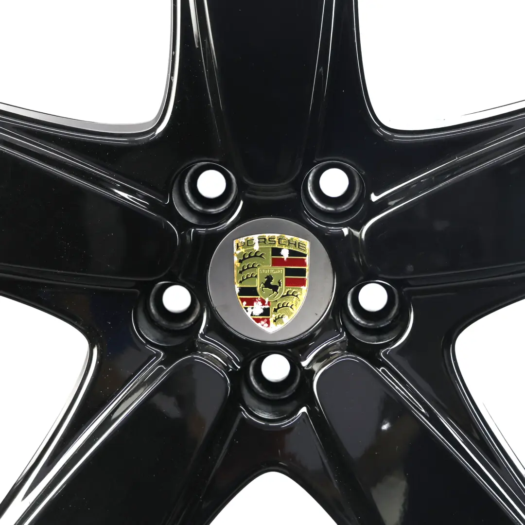 Jante Avant En Alliage Noir 21" 9J ET:26 pour Porsche Macan 95B à propos du numéro de pièce 95B601025AC Porsche Macan 95B Jante Avant En Alliage Noir 21" 9J ET:26 - SKU 95B601025AC-1 - Numéro de pièce 95B601025AC