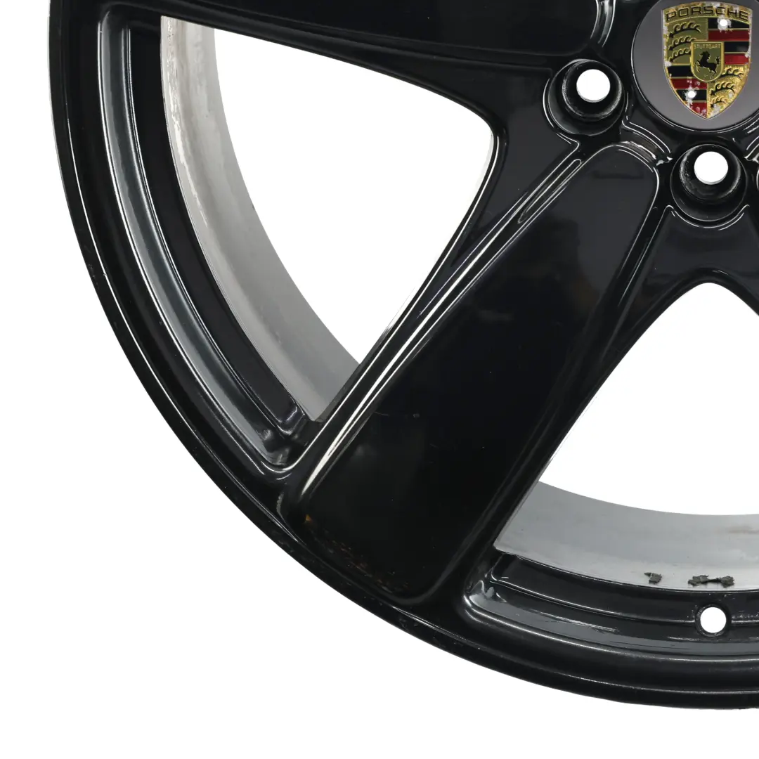 Front Wheel Rim Alloy Black 21" 9J ET:26 to Porsche Macan 95B with Part number 95B601025AC Porsche Macan 95B Front Wheel Rim Alloy Black 21" 9J ET:26 - SKU 95B601025AC-2 - Part number 95B601025AC