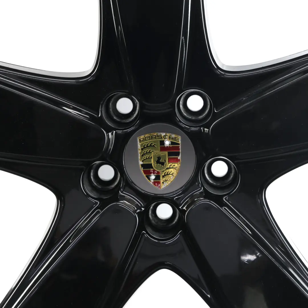 Llanta Delantera Aleación Negra De 21" 9J ET:26 para Porsche Macan 95B con número de pieza 95B601025AC Porsche Macan 95B Llanta Delantera Aleación Negra De 21" 9J ET:26 - SKU 95B601025AC-2 - Número de pieza 95B601025AC