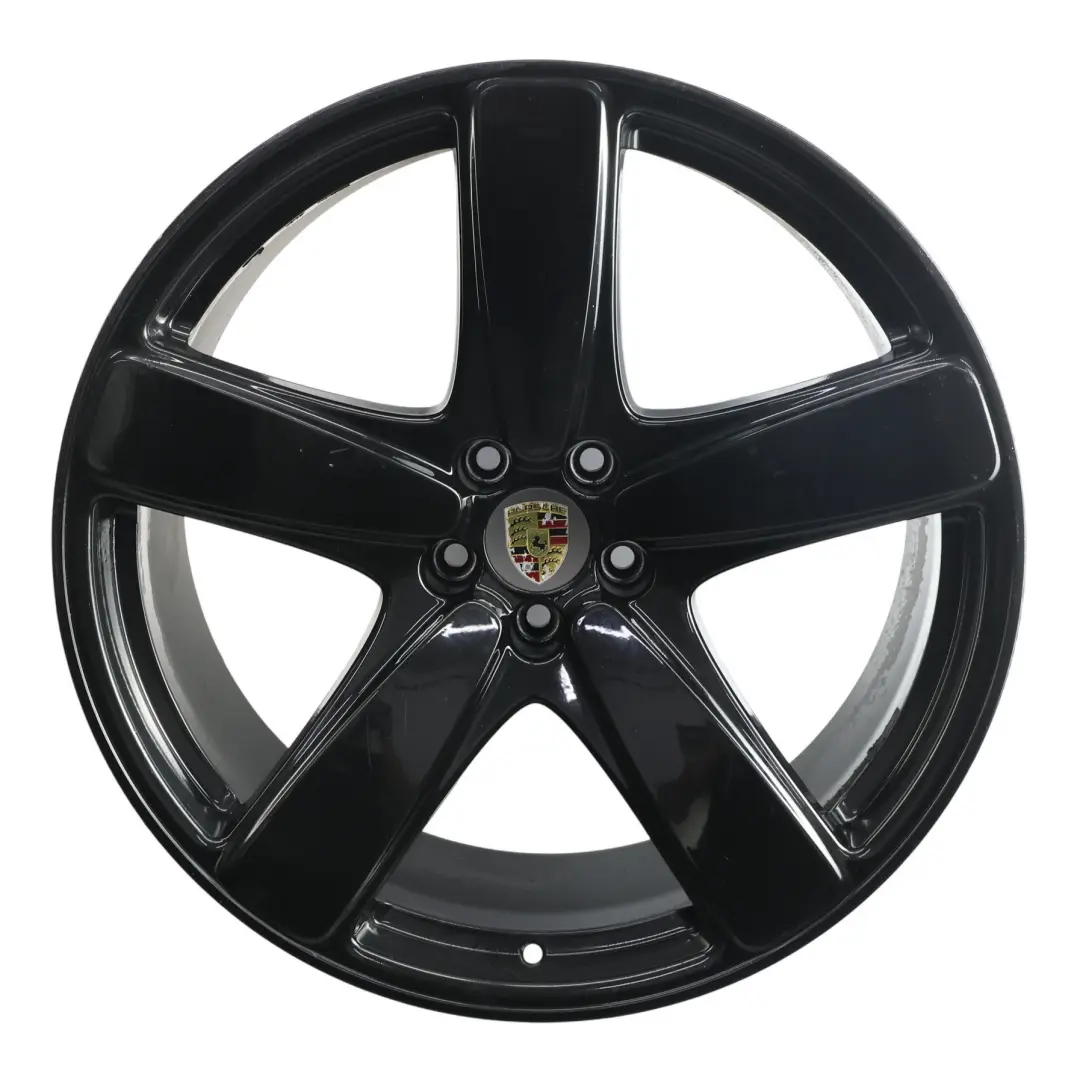 Jante Arrière Alliage Noir 21" 10J ET:19 pour Porsche Macan 95B à propos du numéro de pièce 95B601025AE Porsche Macan 95B Jante Arrière Alliage Noir 21" 10J ET:19 - SKU 95B601025AE-1 - Numéro de pièce 95B601025AE