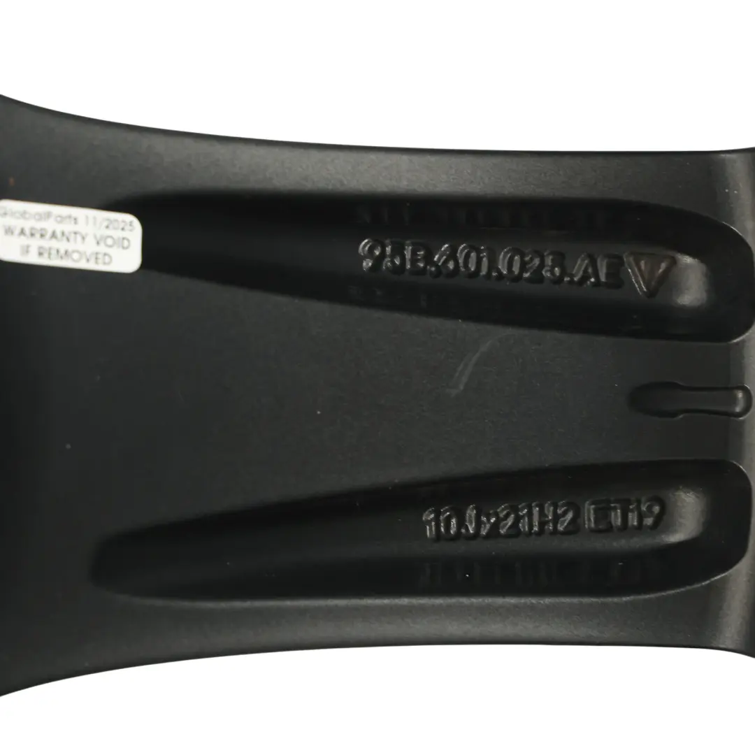 Llanta Aleación Trasera Negro 21" 10J ET:19 para Porsche Macan 95B con número de pieza 95B601025AE Porsche Macan 95B Llanta Aleación Trasera Negro 21" 10J ET:19 - SKU 95B601025AE-2 - Número de pieza 95B601025AE
