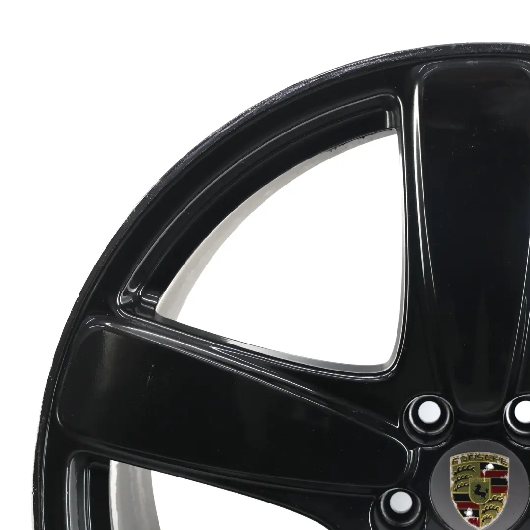 Hinter Rad Felge Schwarz 21" 10J ET:19 für Porsche Macan 95B mit Teilenummer 95B601025AE Porsche Macan 95B Hinter Rad Felge Schwarz 21" 10J ET:19 - SKU 95B601025AE-2 - Teilenummer 95B601025AE