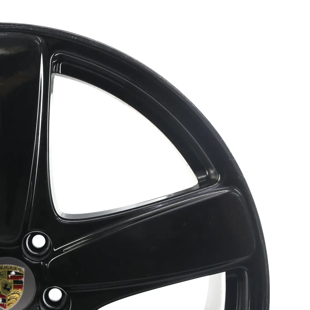 Porsche Macan 95B Rear Wheel Rim Alloy Black 21" 10J ET:19 - SKU 95B601025AE-2 - Part number 95B601025AE