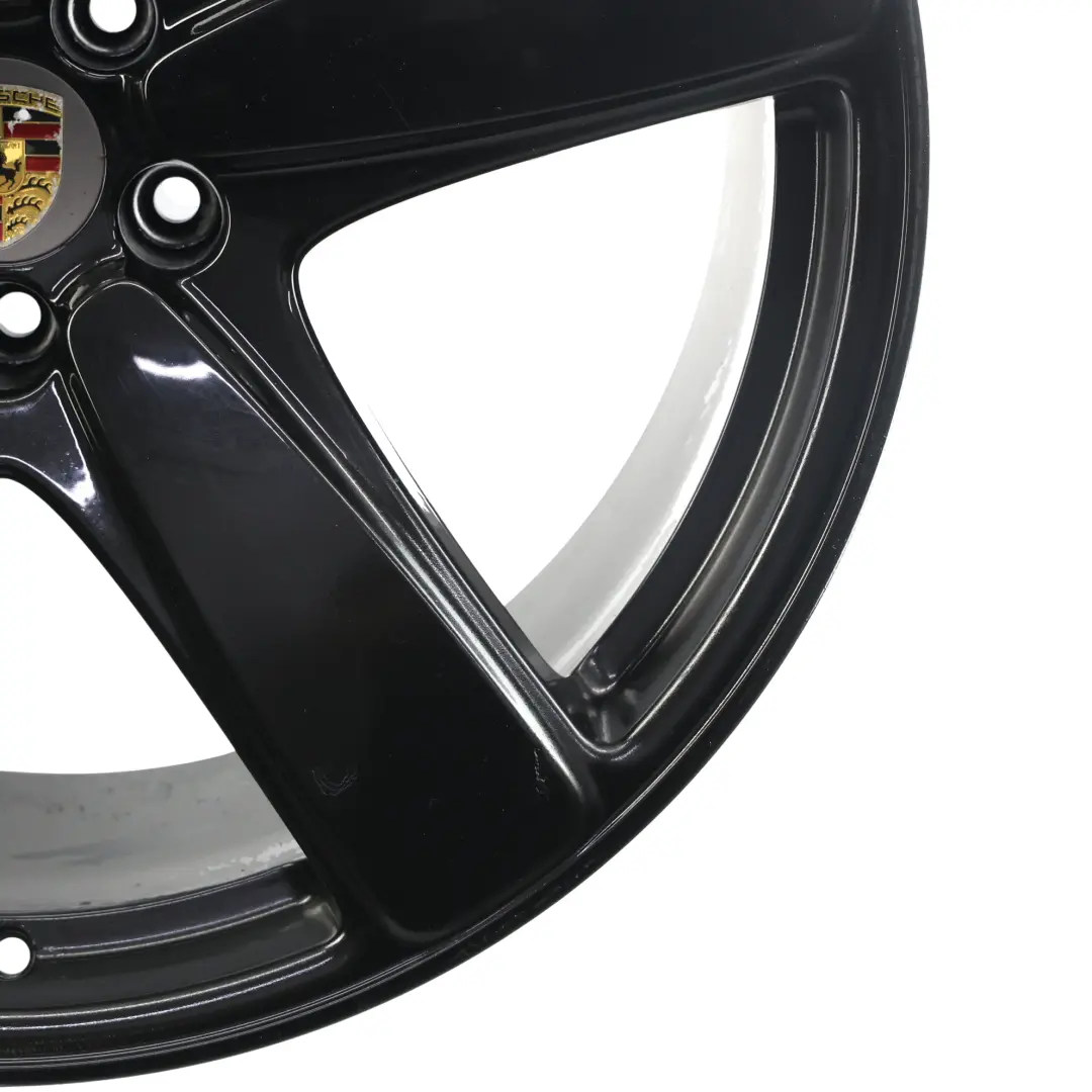 Porsche Macan 95B Rear Wheel Rim Alloy Black 21" 10J ET:19 - SKU 95B601025AE-2 - Part number 95B601025AE