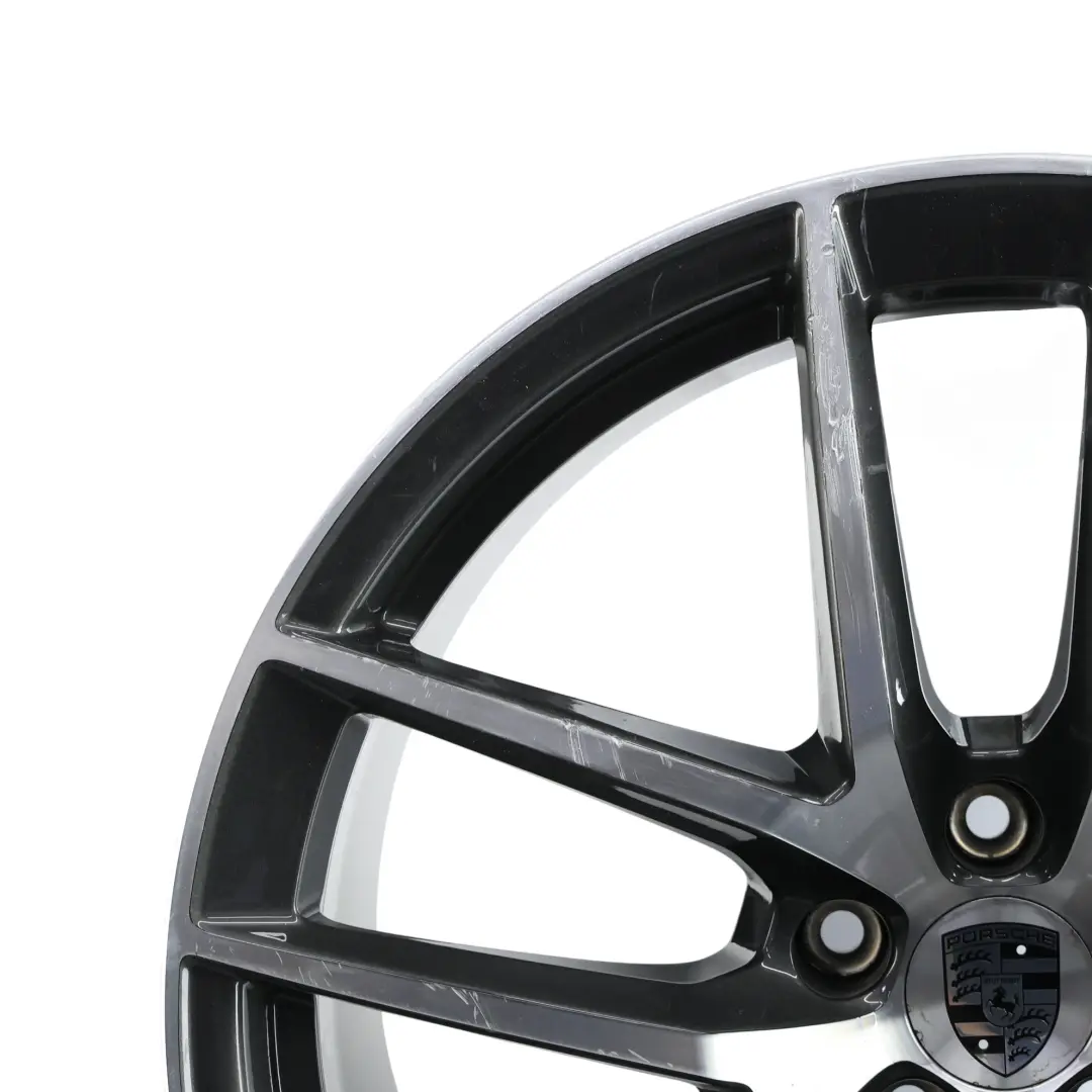 Porsche Macan 95B S Alu Felga Tylna Ciemny Tytan 20" 10J ET:19 - SKU 95B601025EK-1 - Numer Części 95B601025EK