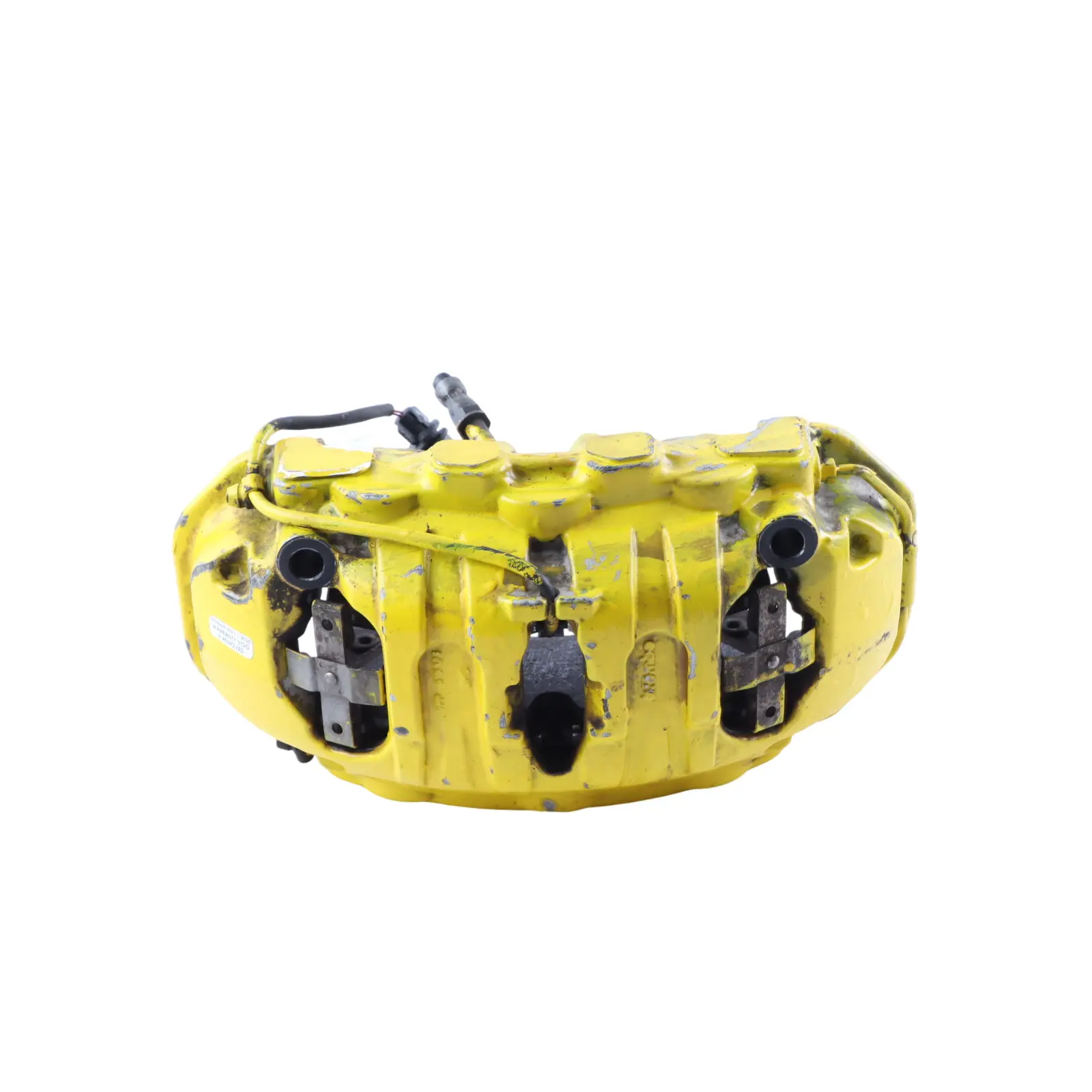 Porsche Macan 95B Brake Caliper Housing Yellow Front Left N/S 95B615123A