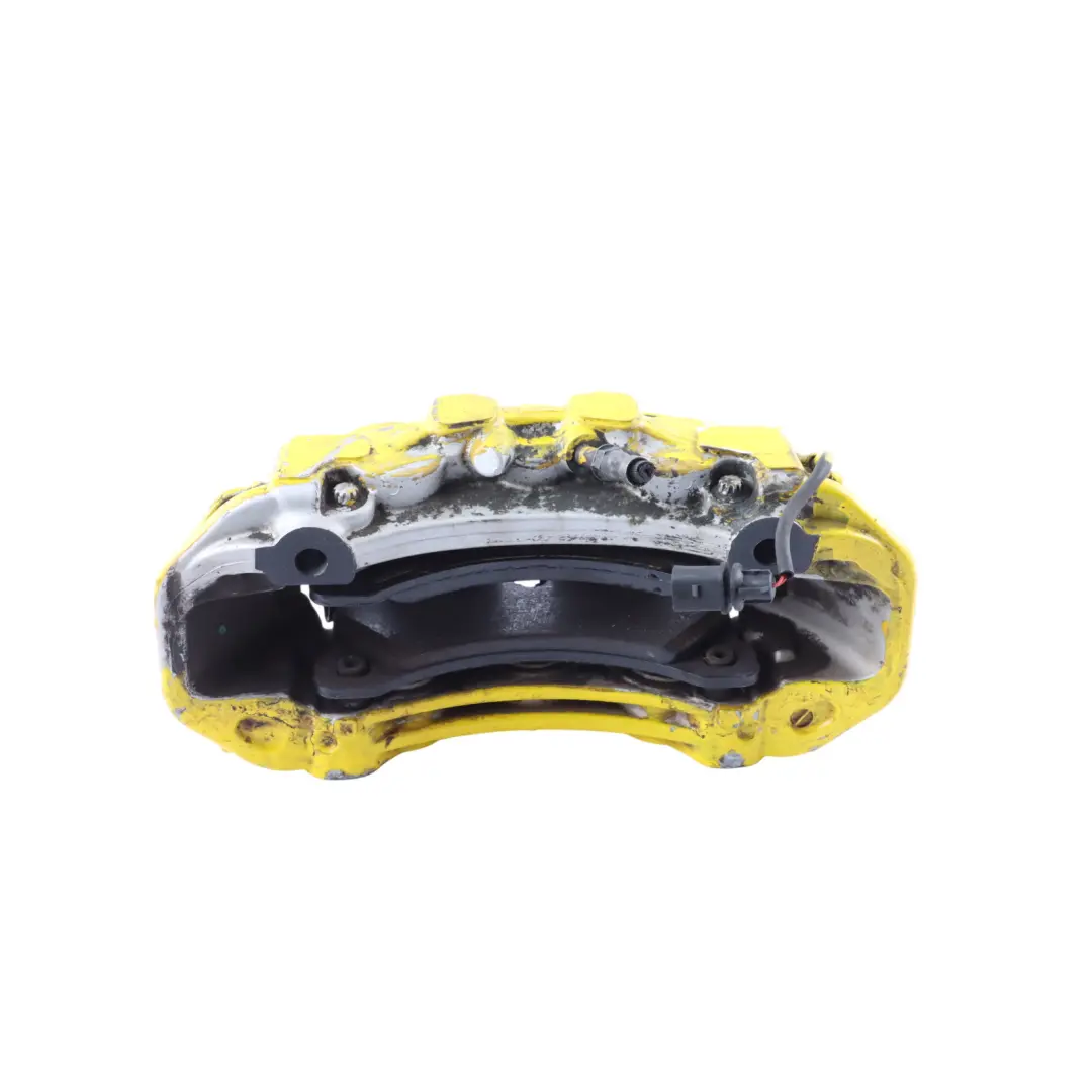 Brake Caliper Housing Yellow Front Left N/S to Porsche Macan 95B with Part number 95B615123A Porsche Macan 95B Brake Caliper Housing Yellow Front Left N/S - SKU 95B615123A-1 - Part number 95B615123A
