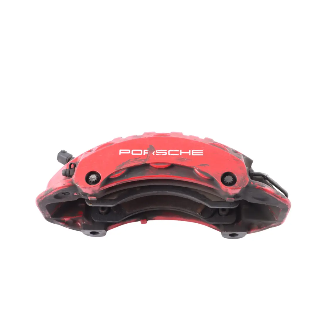 Brake Caliper Housing Front Left N/S Red Brembo 95B15105EE to Porsche Macan S 95B with Part number 95B615123AR Porsche Macan S 95B Brake Caliper Housing Front Left N/S Red Brembo 95B15105EE - SKU 95B615123AR - Part number 95B615123AR
