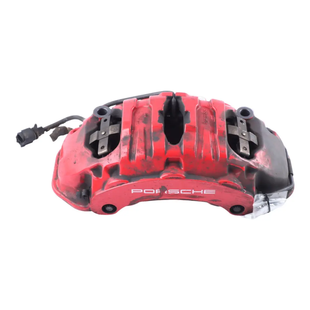 Porsche Macan S 95B Brake Caliper Housing Front Left N/S Red Brembo 95B15105EE - SKU 95B615123AR - Part number 95B615123AR