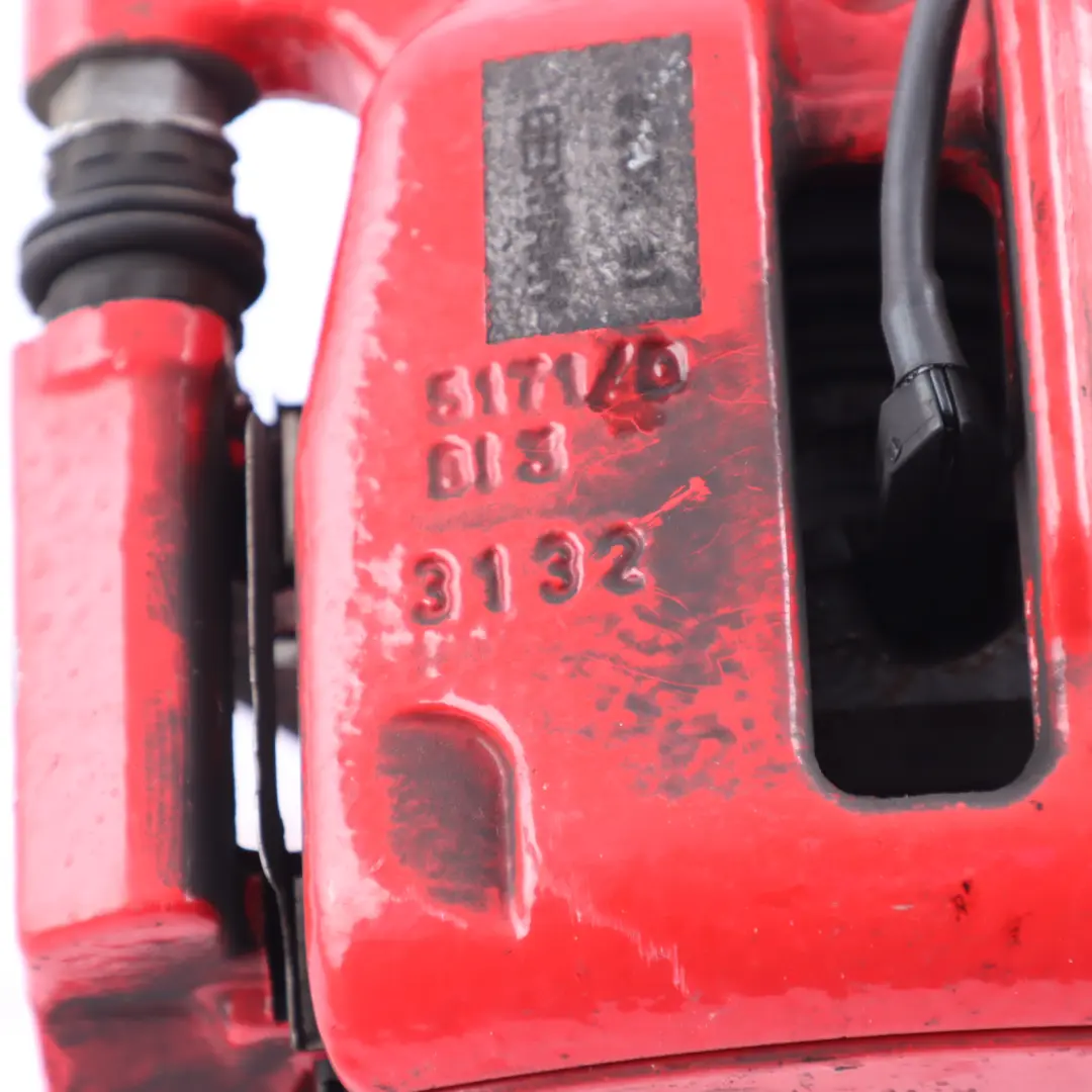 Brake Braking Caliper Housing Left N/S Red to Porsche Macan S 95B Rear with Part number 95B615423K Porsche Macan S 95B Rear Brake Braking Caliper Housing Left N/S Red - SKU 95B615423K - Part number 95B615423K