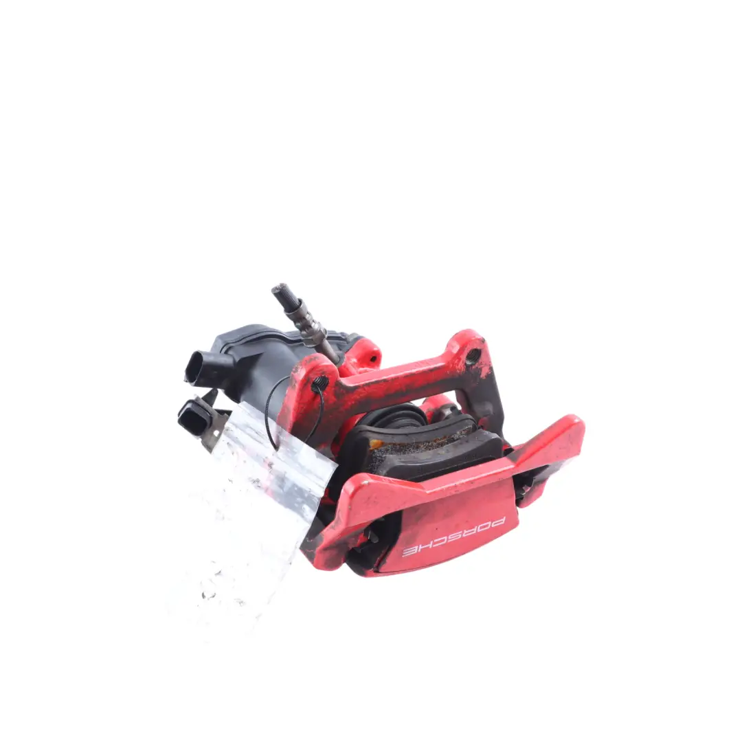 Porsche Macan S 95B Rear Brake Braking Caliper Housing Left N/S Red - SKU 95B615423K - Part number 95B615423K