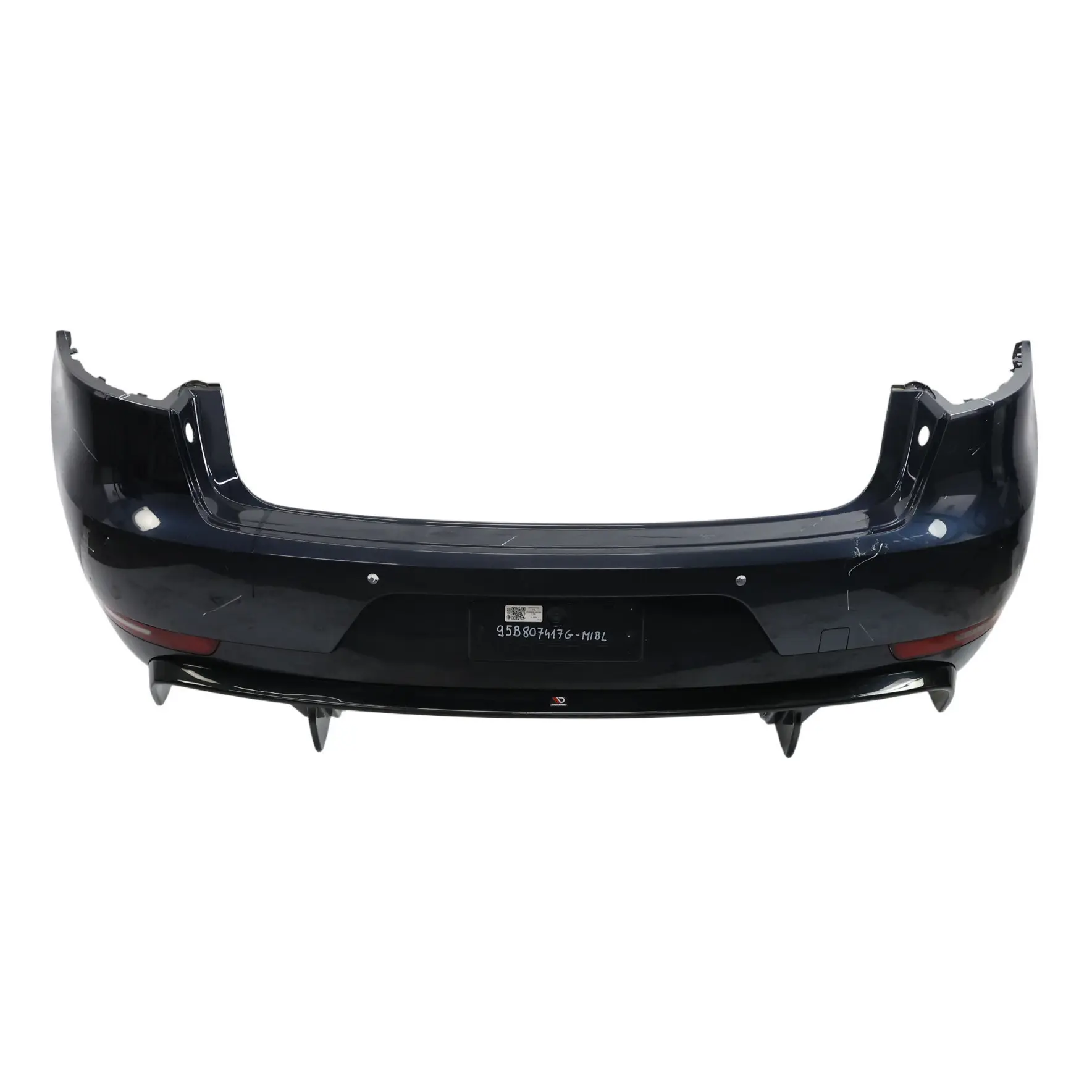 Porsche Macan 95B Rear Bumper Trim Panel Sport Midnight Blue Metallic - M5F