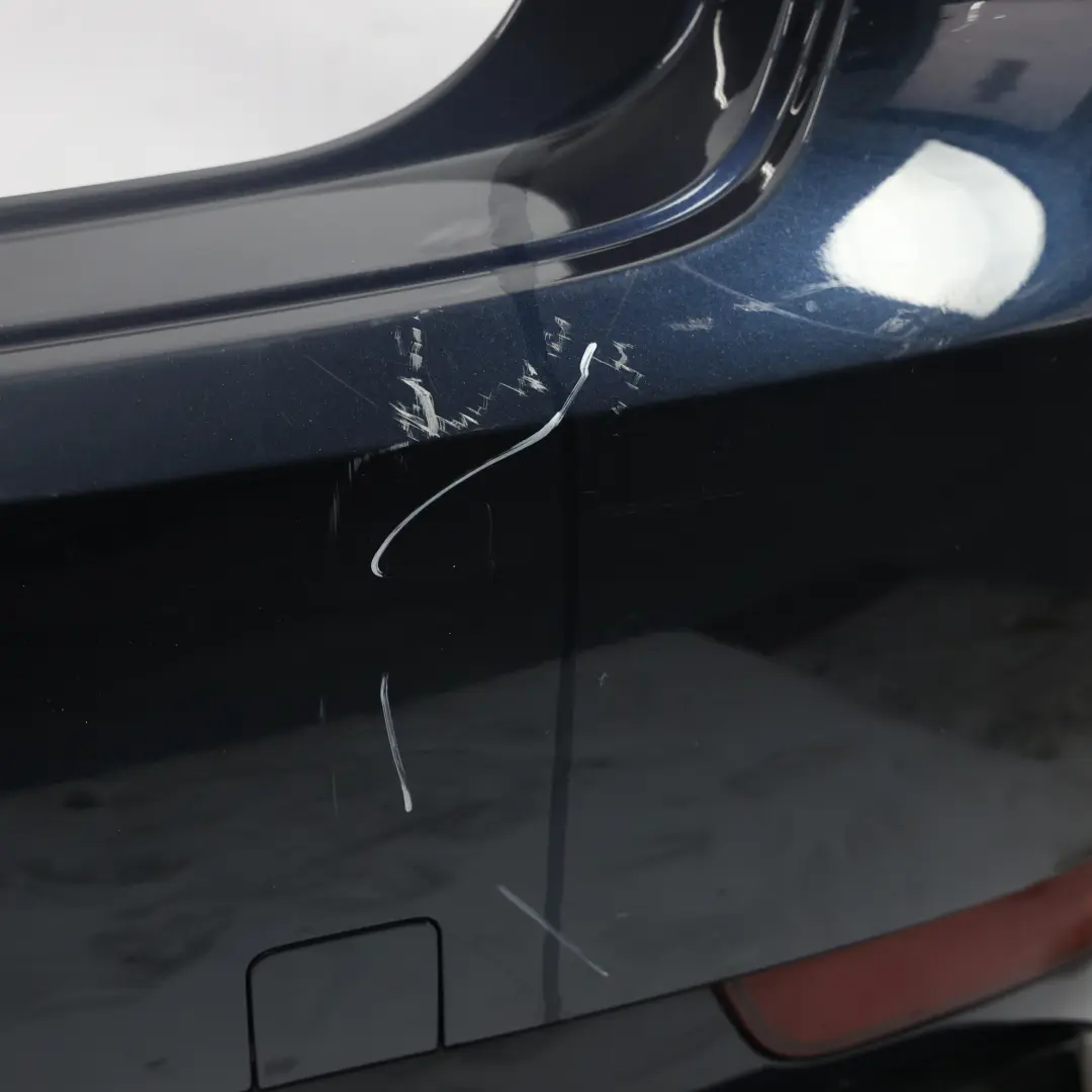 Bumper Trim Panel Sport Midnight Blue Metallic - M5F to Porsche Macan 95B Rear with Part number 95B807417G Porsche Macan 95B Rear Bumper Trim Panel Sport Midnight Blue Metallic - M5F - SKU 95B807417G-MIBL - Part number 95B807417G