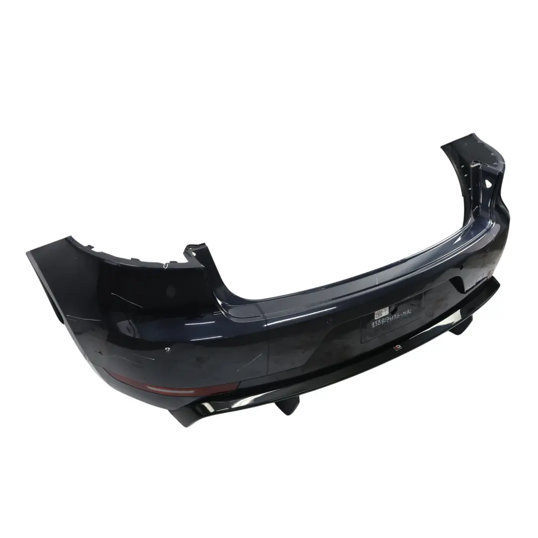 Zderzak Tylny Sport Midnight Blue Niebieski Metalik - M5F do Porsche Macan 95B o numerze 95B807417G Porsche Macan 95B Zderzak Tylny Sport Midnight Blue Niebieski Metalik - M5F - SKU 95B807417G-MIBL - Numer Części 95B807417G
