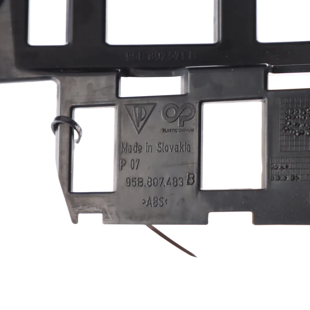 Bumper Mount Bracket Holder Support Left N/S to Porsche Macan 95B Rear with Part number 95B807571 Porsche Macan 95B Rear Bumper Mount Bracket Holder Support Left N/S - SKU 95B807571 - Part number 95B807571