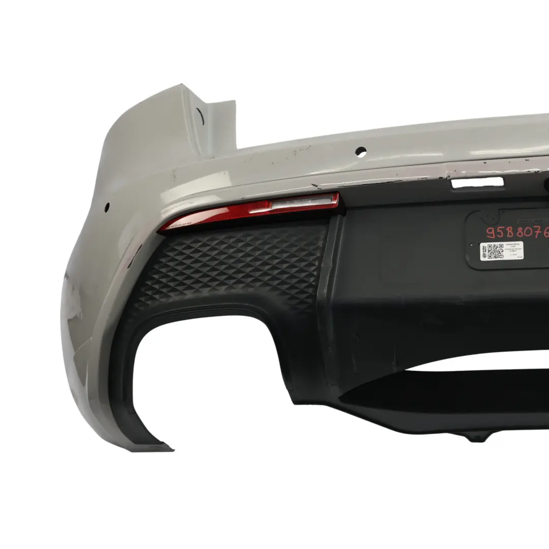 Porsche Macan 95B Zderzak Tylny Sport Design Chalk - M9A - SKU 95B807650AA-CHA - Numer Części 95B807650AA