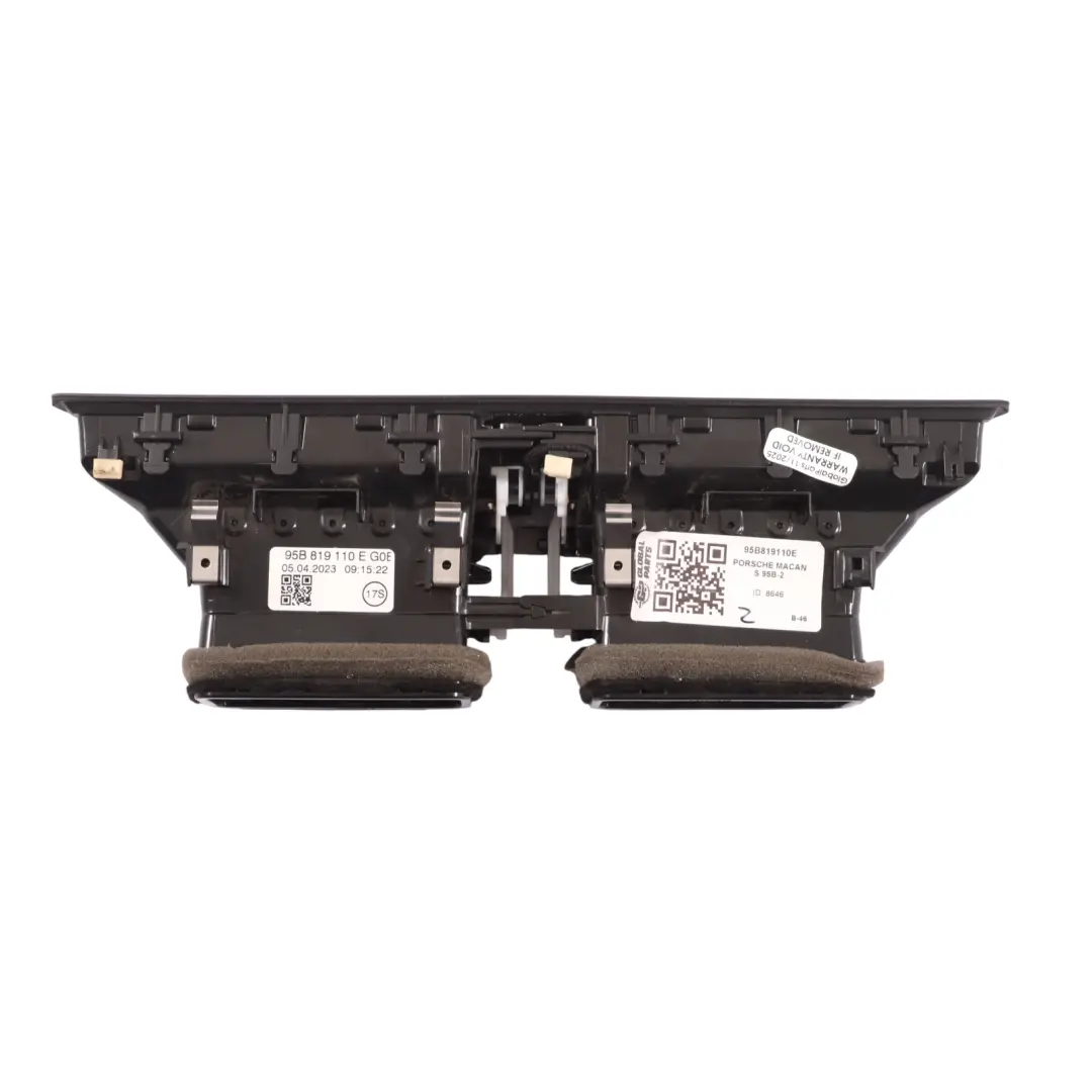 Porsche Macan 95B Salpicadero Rejilla De Ventilación Central - SKU 95B819110E - Número de pieza 95B819110E