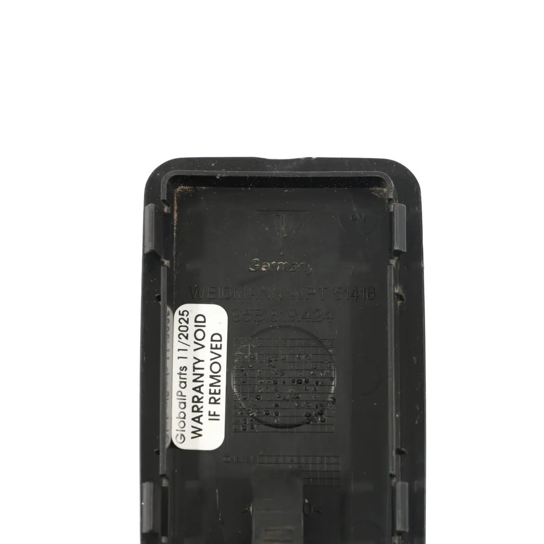 Battery Plus Positive Cover Trim Cap to Porsche Macan 95B with Part number 95B819424 Porsche Macan 95B Battery Plus Positive Cover Trim Cap - SKU 95B819424 - Part number 95B819424