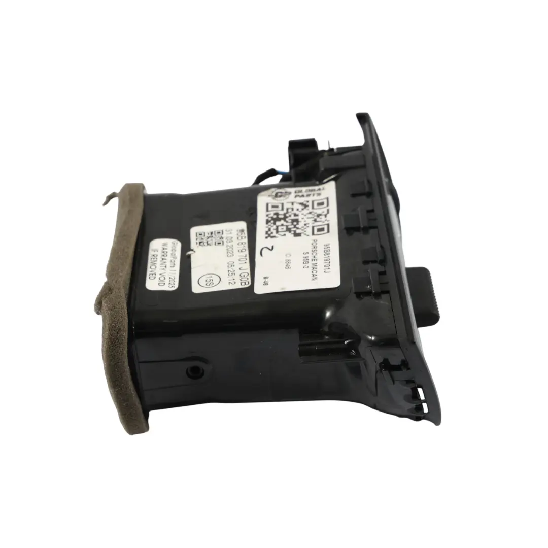 Porsche Macan 95B Lüftungsgitter Zierblende Links - SKU 95B819701J - Teilenummer 95B819701J