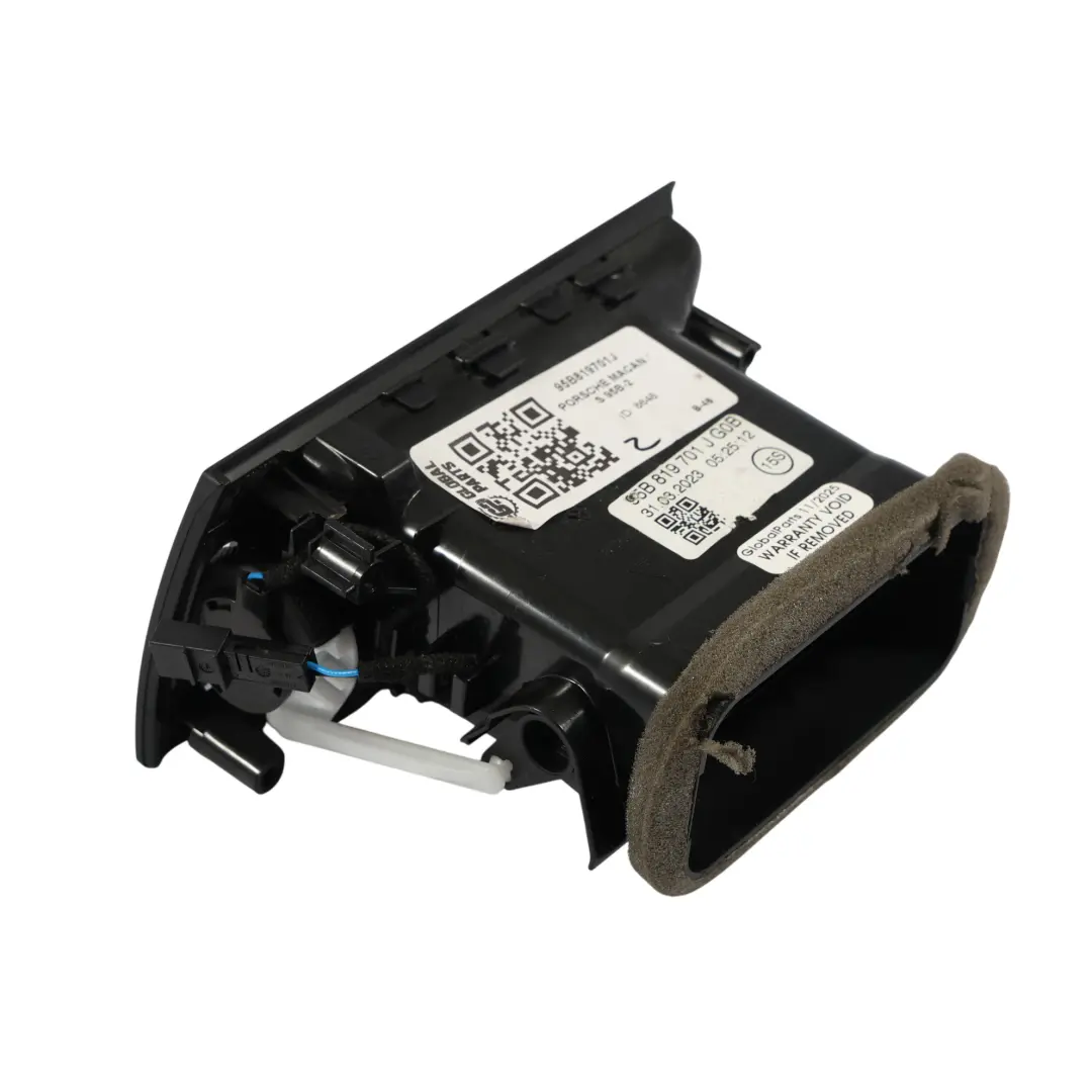 Porsche Macan 95B Lüftungsgitter Zierblende Links - SKU 95B819701J - Teilenummer 95B819701J