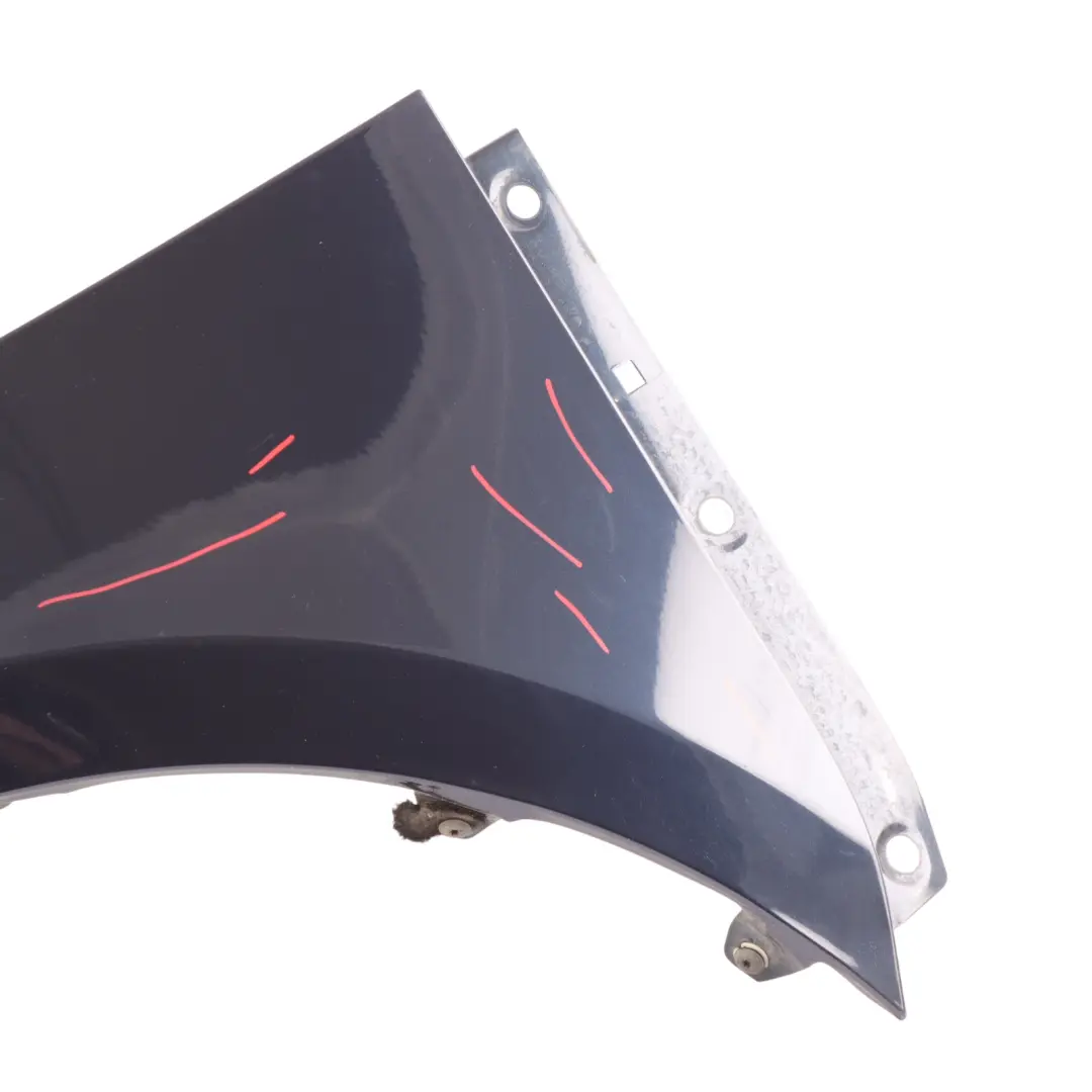 Side Panel Front Right O/S Lower Wing Fender Midnight Blue M5F to Porsche Macan 95B with Part number 95B821102Y Porsche Macan 95B Side Panel Front Right O/S Lower Wing Fender Midnight Blue M5F - SKU 95B821102Y-MIBL - Part number 95B821102Y