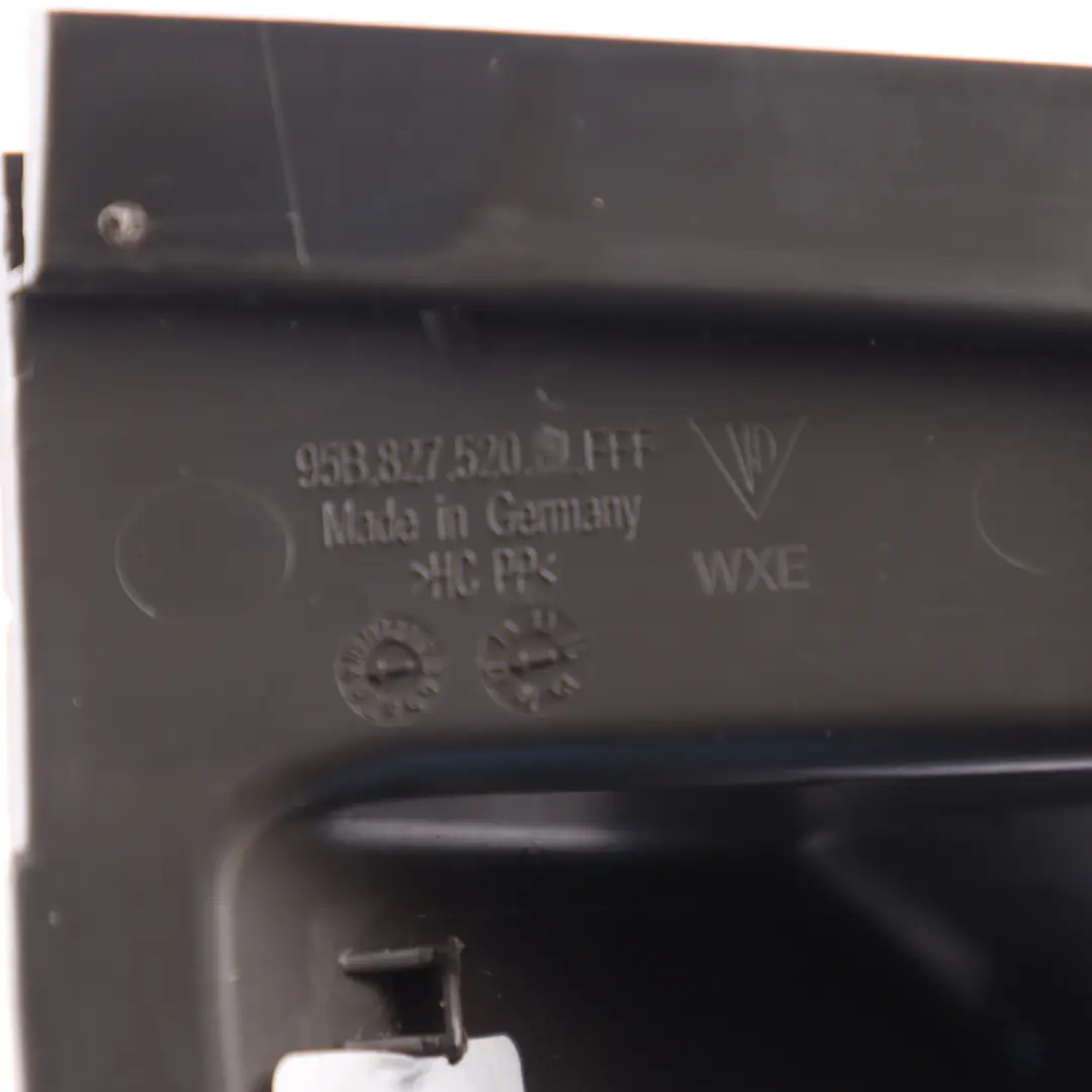 Boot Trunk Lid Lock Trim Tailgate Covering Panel C to Porsche Macan 95B with Part number 95B827520 Porsche Macan 95B Boot Trunk Lid Lock Trim Tailgate Covering Panel C - SKU 95B827520 - Part number 95B827520