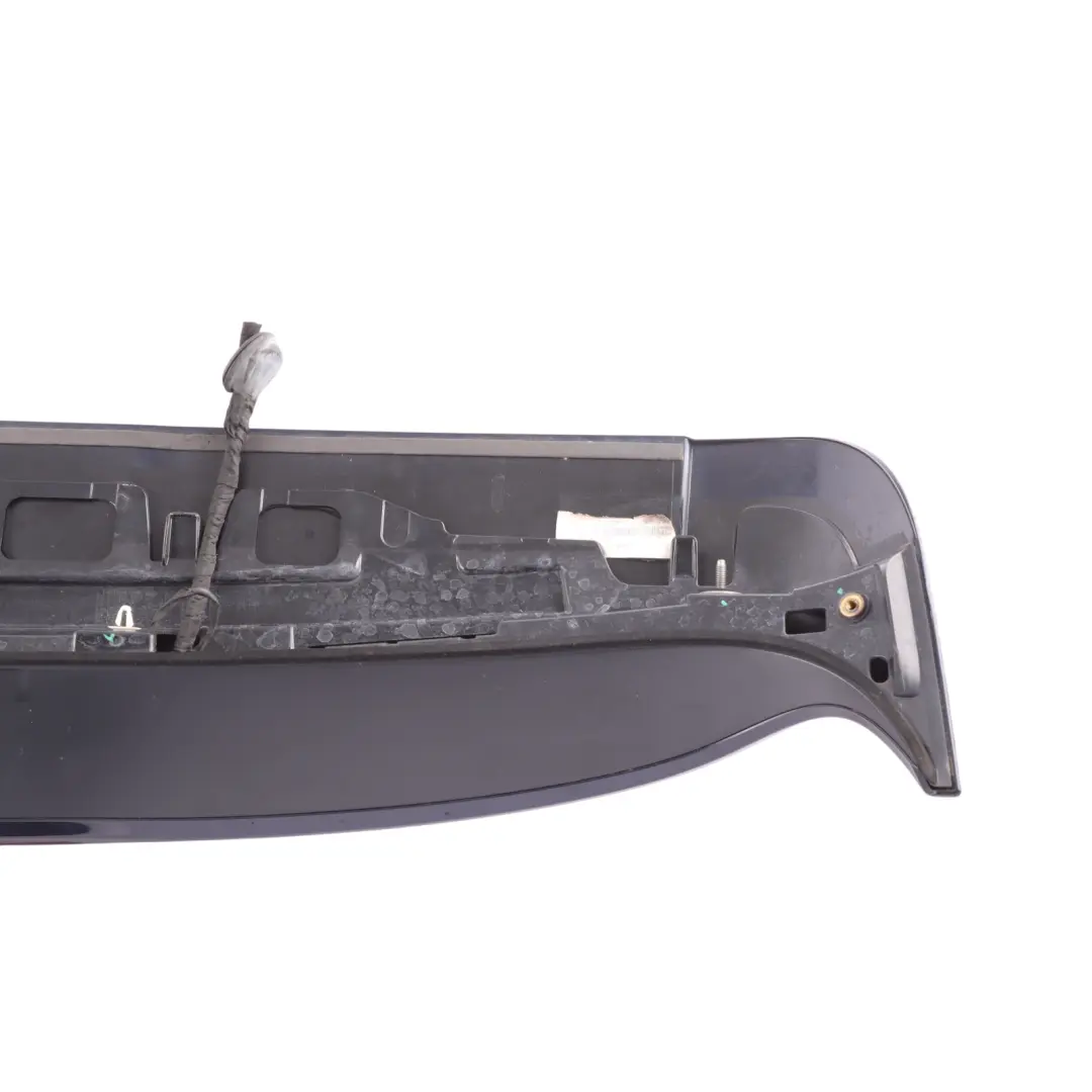 Spoiler Midnight Blue Metallic - M5F to Porsche Macan 95B Rear Tailgate with Part number 95B827934D Porsche Macan 95B Rear Tailgate Spoiler Midnight Blue Metallic - M5F - SKU 95B827934D-MIBL - Part number 95B827934D