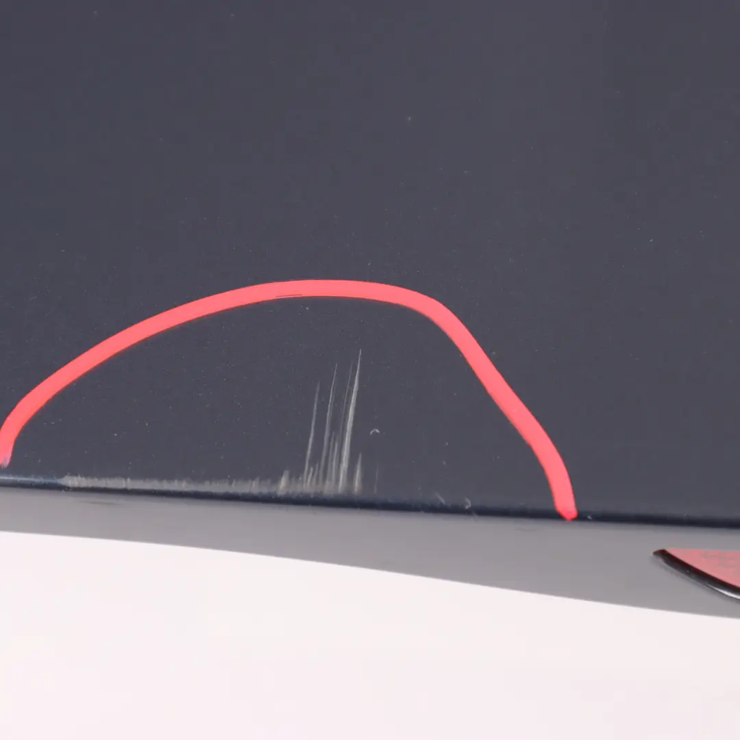 Spoiler Midnight Blue Metallic - M5F to Porsche Macan 95B Rear Tailgate with Part number 95B827934D Porsche Macan 95B Rear Tailgate Spoiler Midnight Blue Metallic - M5F - SKU 95B827934D-MIBL - Part number 95B827934D