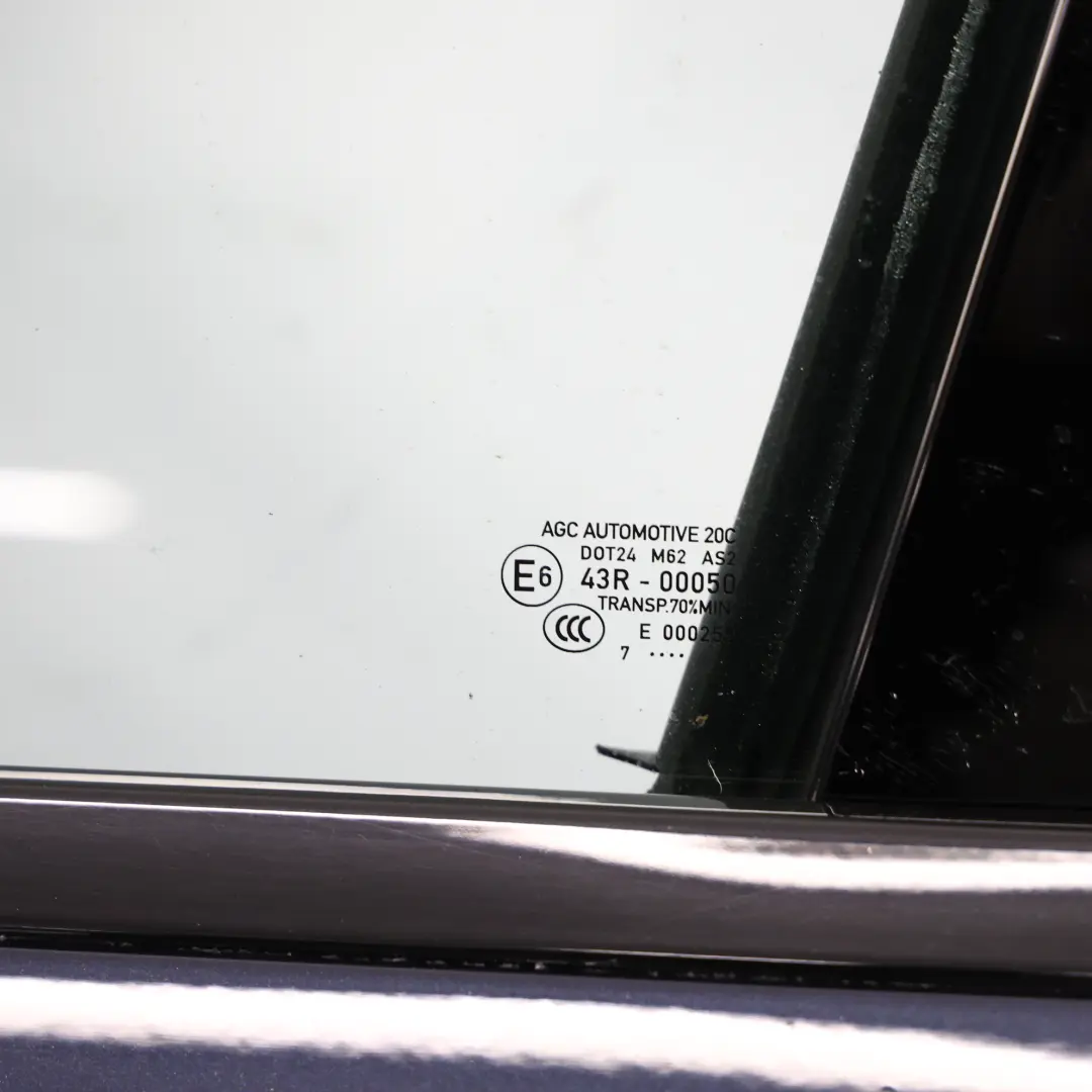 Porsche Macan 95B Door Front Left N/S Midnight Blue Metallic - M5F - SKU 95B831021-MIBL - Part number 95B831021