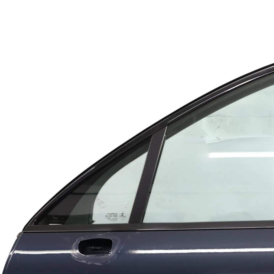 Porsche Macan 95B Door Front Left N/S Midnight Blue Metallic - M5F - SKU 95B831021-MIBL - Part number 95B831021