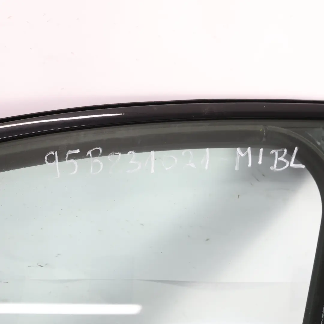 Porsche Macan 95B Door Front Left N/S Midnight Blue Metallic - M5F - SKU 95B831021-MIBL - Part number 95B831021