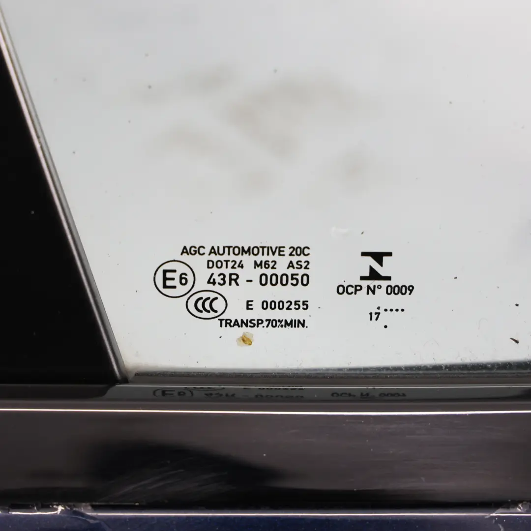 Porsche Macan 95B Drzwi Prawe Przednie Midnight Blue Niebieski - M5F - SKU 95B831022-MIBL - Numer Części 95B831022