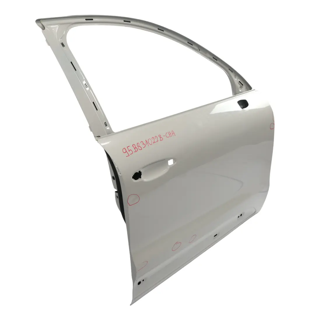 Door Front Right O/S Chalk - M9A to Porsche Macan 95B with Part number 95B831022B Porsche Macan 95B Door Front Right O/S Chalk - M9A - SKU 95B831022B-CHA - Part number 95B831022B