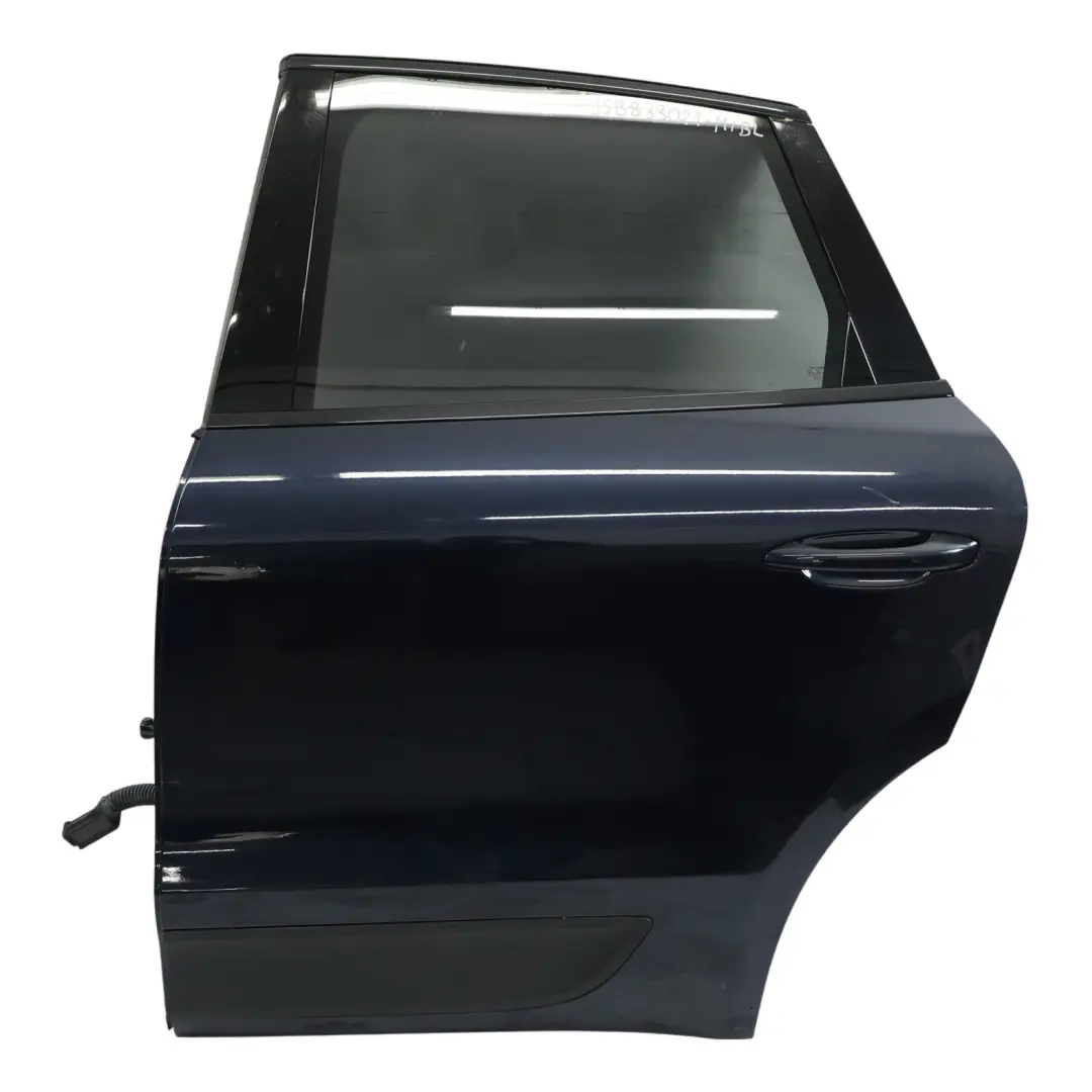 Porsche Macan 95B Drzwi Lewe Tylne Midnight Blue Niebieski Metalik - M5F - SKU 95B833021-MIBL - Numer Części 95B833021