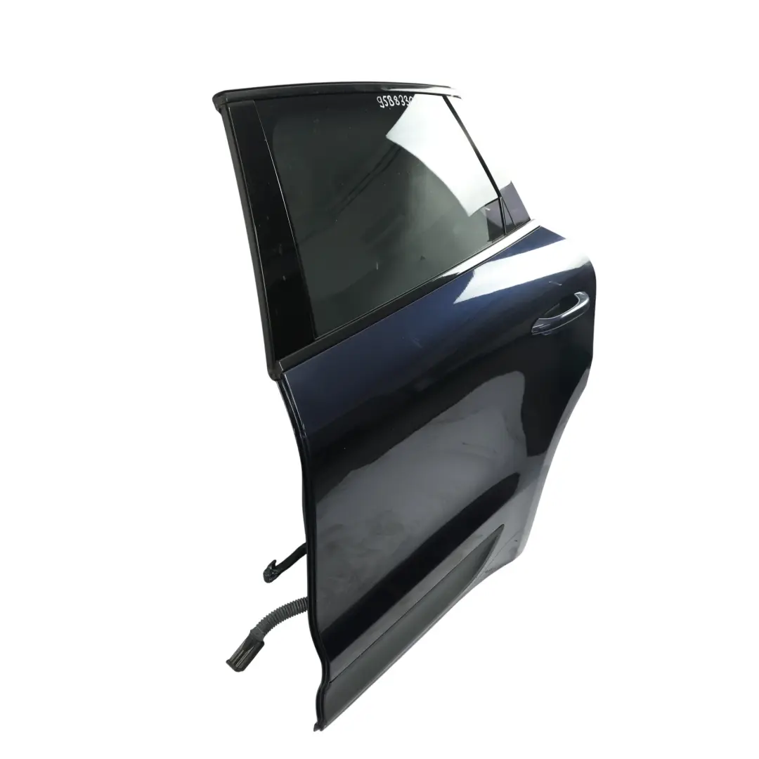 Door Rear Left N/S Midnight Blue Metallic - M5F to Porsche Macan 95B with Part number 95B833021 Porsche Macan 95B Door Rear Left N/S Midnight Blue Metallic - M5F - SKU 95B833021-MIBL - Part number 95B833021