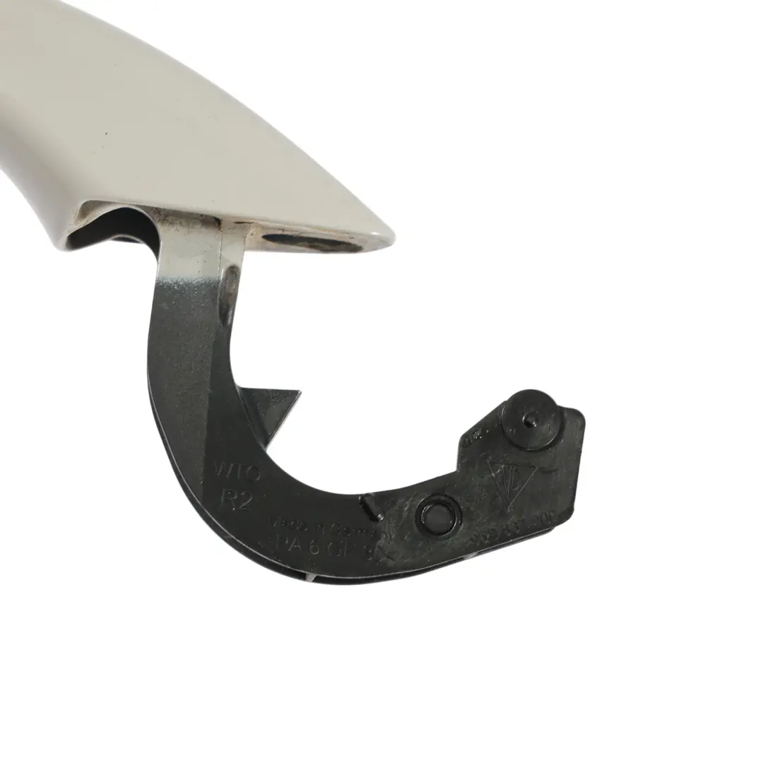 Exterior Door Grab Handle Right O/S Chalk - M9A to Porsche Macan 95B with Part number 95B837206 Porsche Macan 95B Exterior Door Grab Handle Right O/S Chalk - M9A - SKU 95B837206-CHA - Part number 95B837206