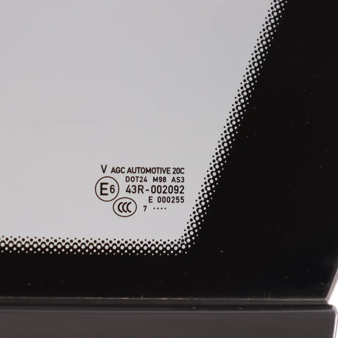 Porsche Macan 95B Rear Window Quarter Glass Fixed Right O/S AS3 - SKU 95B845298XN - Part number 95B845298XN