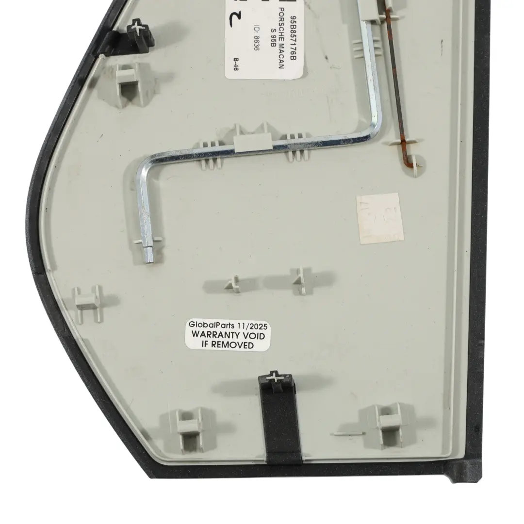 Panneau Latéral Droit Tableau Bord Cache pour Porsche Macan S 95B à propos du numéro de pièce 95B857176B Porsche Macan S 95B Panneau Latéral Droit Tableau Bord Cache - SKU 95B857176B - Numéro de pièce 95B857176B