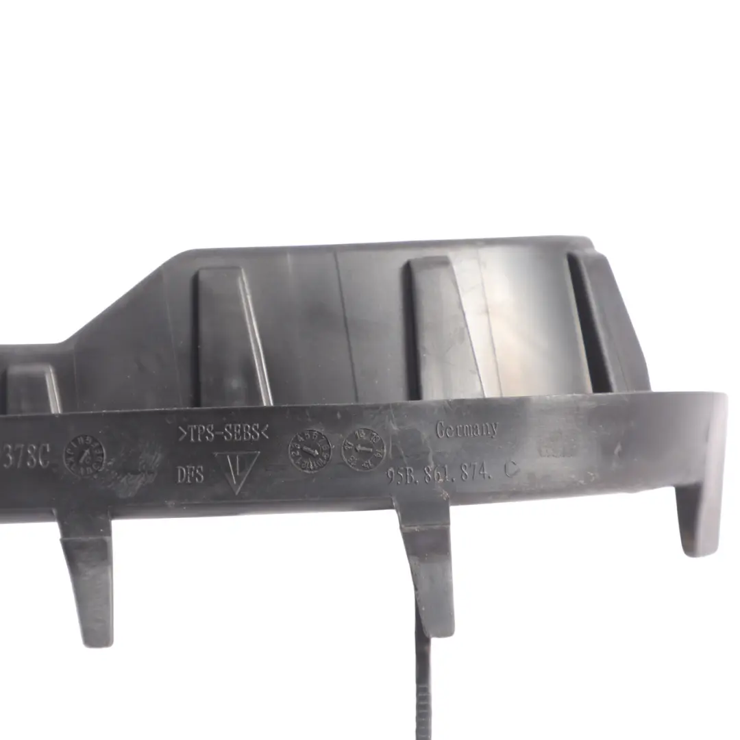 Dashboard Trim Cover Front Right O/S Black to Porsche Macan 95B with Part number 95B861874C Porsche Macan 95B Dashboard Trim Cover Front Right O/S Black - SKU 95B861874C - Part number 95B861874C