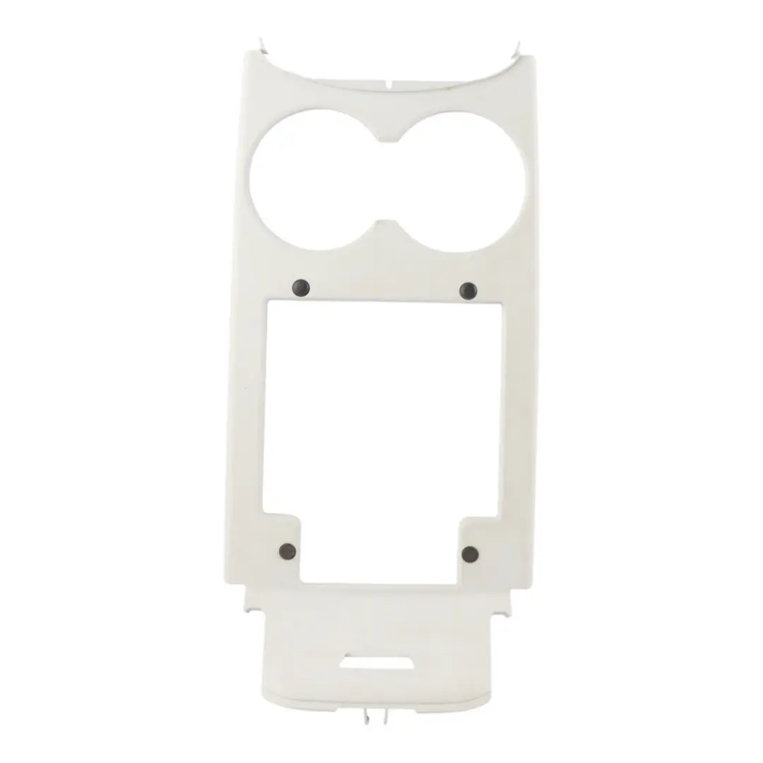 Porsche Macan 95B Centre Console Chrome Trim Cup Holder Pebble Grey - SKU 95B863097A - Part number 95B863097A