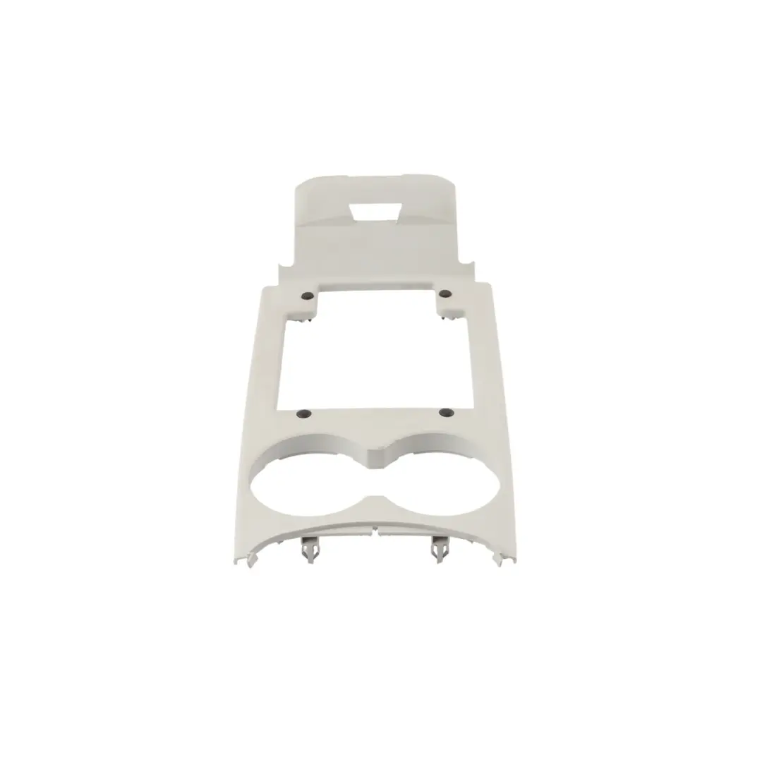 Porsche Macan 95B Centre Console Chrome Trim Cup Holder Pebble Grey - SKU 95B863097A - Part number 95B863097A